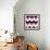 Pink Melange Damask-Tina Lavoie-Framed Giclee Print displayed on a wall