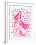 Pink Mermaids-Cat Coquillette-Framed Giclee Print