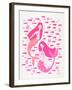 Pink Mermaids-Cat Coquillette-Framed Giclee Print