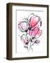 Pink Mod 1-Lesia Binkin-Framed Art Print