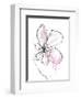 Pink Modern Botanical-Jan Weiss-Framed Art Print