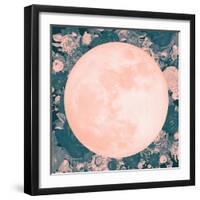 Pink Moon-null-Framed Art Print