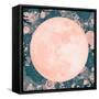 Pink Moon-null-Framed Stretched Canvas