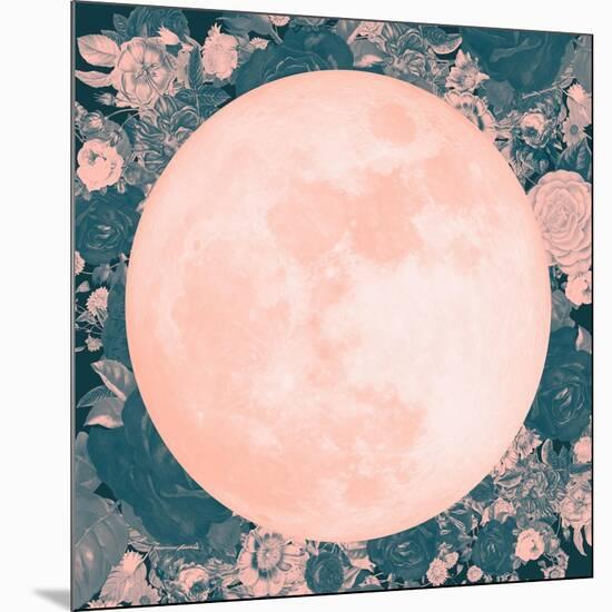 Pink Moon-null-Mounted Art Print