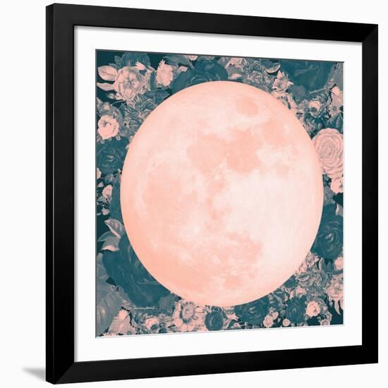 Pink Moon-null-Framed Art Print