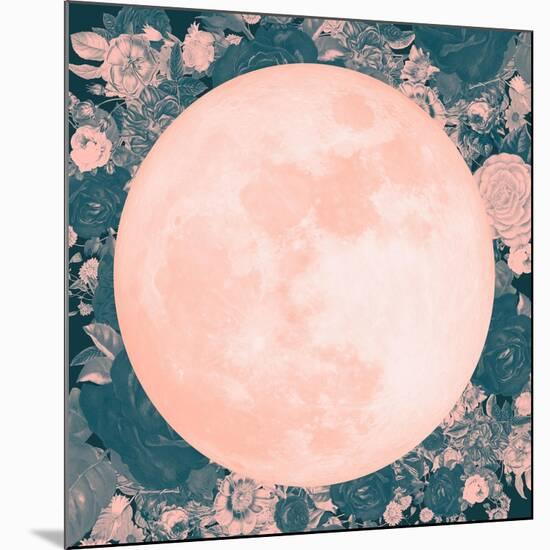 Pink Moon-null-Mounted Art Print