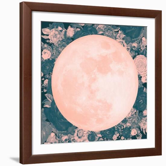 Pink Moon-null-Framed Art Print