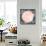 Pink Moon-null-Framed Stretched Canvas displayed on a wall