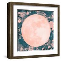 Pink Moon-null-Framed Art Print