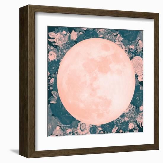 Pink Moon-null-Framed Art Print