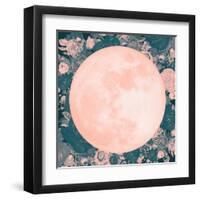 Pink Moon-null-Framed Art Print