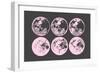 Pink Moons-null-Framed Art Print