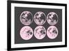 Pink Moons-null-Framed Art Print