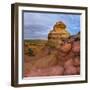 Pink Mountain 2 of 3-Moises Levy-Framed Photographic Print