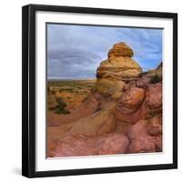 Pink Mountain 2 of 3-Moises Levy-Framed Photographic Print