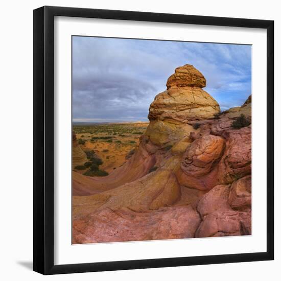 Pink Mountain 2 of 3-Moises Levy-Framed Photographic Print