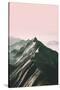 Pink Mountain-Sisi and Seb-Stretched Canvas