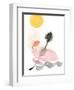 Pink Oasis I-Jodi Fuchs-Framed Art Print