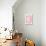 Pink Ombre Little Fierce-Cat Coquillette-Stretched Canvas displayed on a wall
