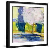 Pink One-Lou Wall-Framed Giclee Print