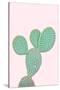 Pink Opuntia-Sisi and Seb-Stretched Canvas