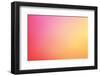 Pink, Orange, Yellow and Red Color Gradient Summer Defocused Blurred Motion Abstract Background Vec-IrisImages-Framed Photographic Print