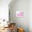 Pink Orchid I-null-Art Print displayed on a wall