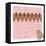 Pink Pacha in Line-Belen Mena-Framed Stretched Canvas