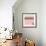 Pink Pacha in Line-Belen Mena-Framed Giclee Print displayed on a wall