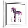 Pink Painted Pony-Wyanne-Framed Giclee Print