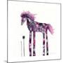 Pink Painted Pony-Wyanne-Mounted Giclee Print