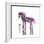 Pink Painted Pony-Wyanne-Framed Giclee Print