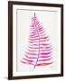 Pink Palm Leaf-Cat Coquillette-Framed Giclee Print