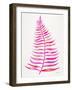 Pink Palm Leaf-Cat Coquillette-Framed Giclee Print