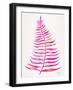 Pink Palm Leaf-Cat Coquillette-Framed Giclee Print