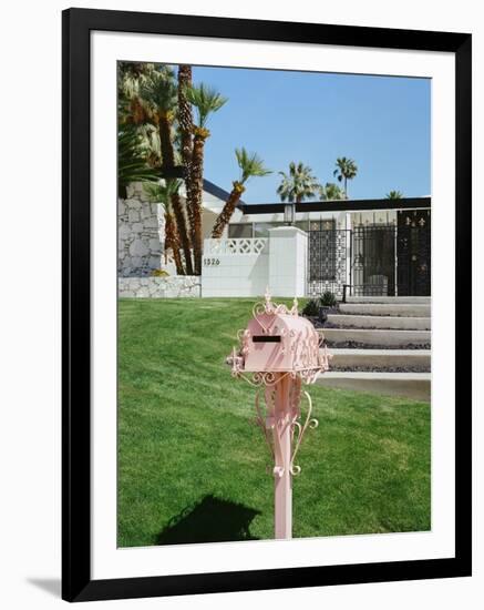 Pink Palm Springs II-Bethany Young-Framed Photographic Print