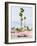 Pink Palm Springs-Bethany Young-Framed Photographic Print