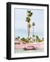 Pink Palm Springs-Bethany Young-Framed Photographic Print