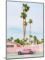 Pink Palm Springs-Bethany Young-Mounted Photographic Print