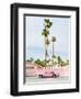 Pink Palm Springs-Bethany Young-Framed Photographic Print