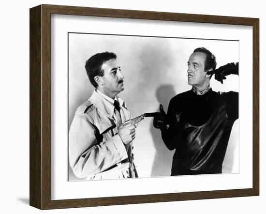 Pink Panther, Peter Sellers, David Niven, 1963-null-Framed Photo