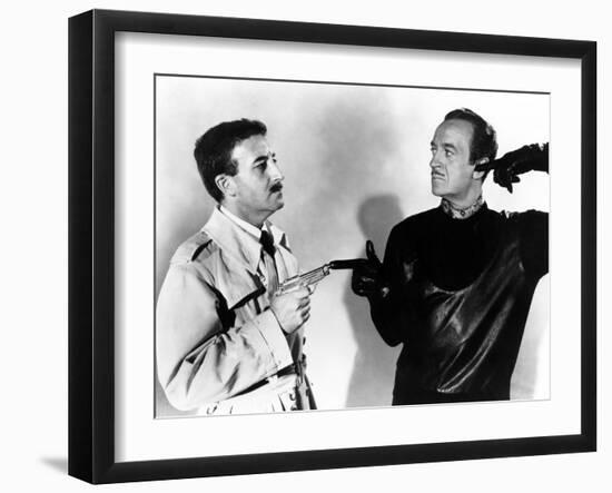 Pink Panther, Peter Sellers, David Niven, 1963-null-Framed Photo