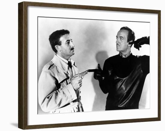 Pink Panther, Peter Sellers, David Niven, 1963-null-Framed Photo