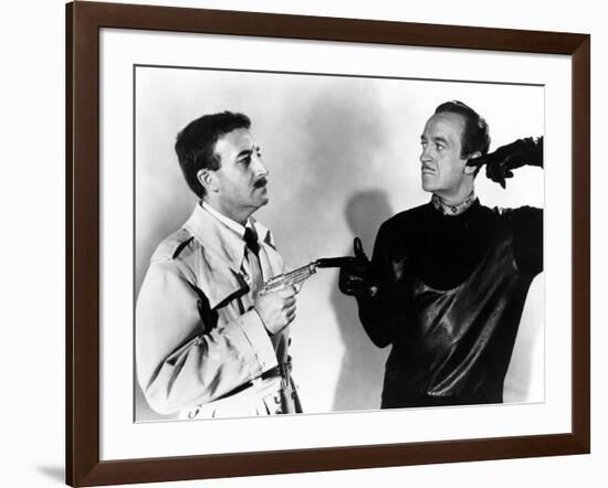 Pink Panther, Peter Sellers, David Niven, 1963-null-Framed Photo