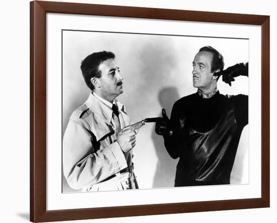 Pink Panther, Peter Sellers, David Niven, 1963-null-Framed Photo