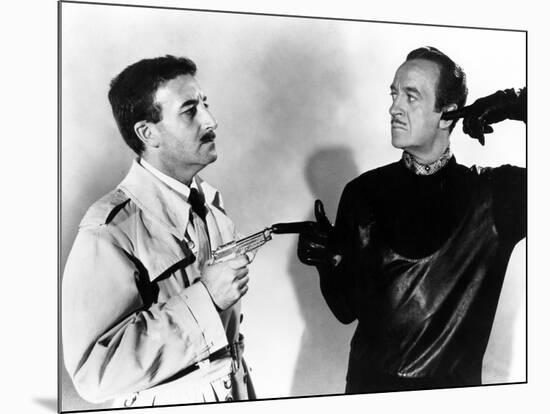 Pink Panther, Peter Sellers, David Niven, 1963-null-Mounted Photo