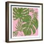 Pink Paradise 1-Sheldon Lewis-Framed Art Print
