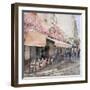 Pink Paris 2-RileyB-Framed Art Print