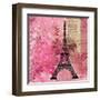 Pink Paris-LuAnn Roberto-Framed Art Print