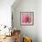 Pink Paris-LuAnn Roberto-Framed Art Print displayed on a wall